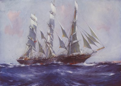 Clipper Ship Blackadder by Jack after Spurling